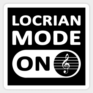 Locrian Mode Sticker